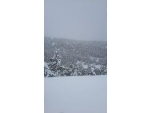 Kırıkkale’ye İlk Kar Yağdı