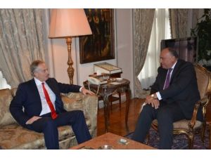 Mısır Dışişleri Bakanı İle Tony Blair, Filistin-israil Konusunda Görüştü