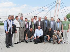 Afgan gazeteciler meslektaşlarıyla buluştu