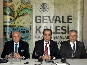 Gevale Kalesi gün yüzüne çıkıyor