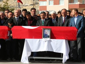 5 işçi için cenaze töreni düzenlendi