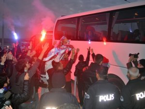 Trabzonspor kafilesi Konya'da