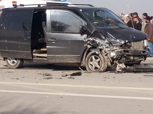 Saraçoğlu'nda feci kaza!