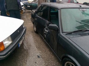 Yağışlar kazaya neden oldu