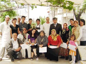 Halkapınar'da kursiyerler sertifikalarını aldı