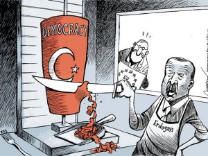 NYT'den Erdoğan'a 'dönerci' karikatürü