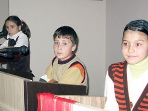 Hem yarıştılar, hem bilgilerini ölçtüler