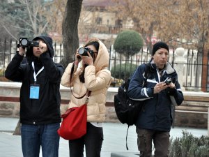 Yabancı gazeteciler Mevlana için Konya'da