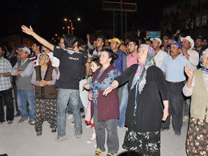 Karaman’da su kavgası yol kapattırdı