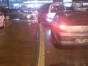 Otogar'da park ve trafik çilesi