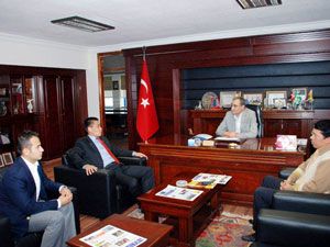 Afganistan ticaret ataşesi KSO'yu ziyaret etti