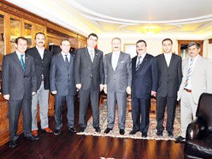 Akşehir Ticaret Borsası Çağlayan’ı ziyaret etti