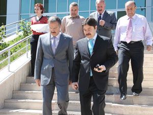 Vali Fatih Şahin’den Üniversiteye veda ziyareti