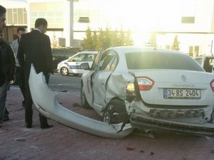 Aynı yolda yine kaza!