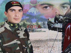 Şehidin evine ateş düştü