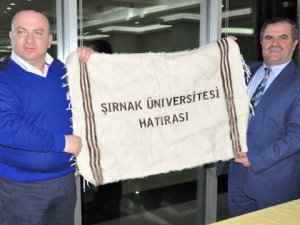 Şırnak Üniversitesi Rektörü Prof.Dr. Akmaz'dan ziyaret