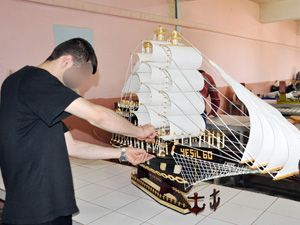 Cezaevinden meslek sahibi olarak çıkıyorlar