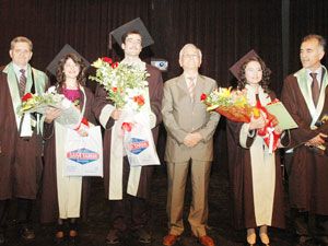 Ziraat Fakültesi’nde mezuniyet sevinci