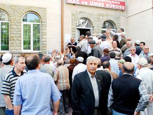Hacı adaylarını kayıt heyecanı sardı