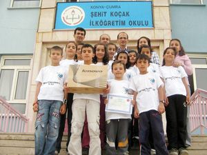 Çumra’da en çevreci okul mutluluğu