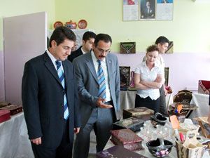 Çumra'da yıl sonu sergisi açıldı