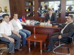 Köşger ve Turan’a tebrik ziyaretleri