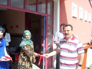 Akören'de sergi açılışı yapıldı