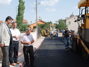 Meram'da asfalt sezonu yoğun geçiyor
