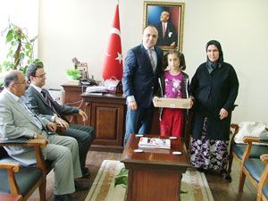 Cumhurbaşkanı’ndan minik Büşra'ya bilgisayar