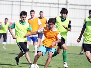 Altyapı seçmeleri yapıldı