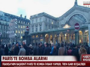 Paris'te bomba alarmı