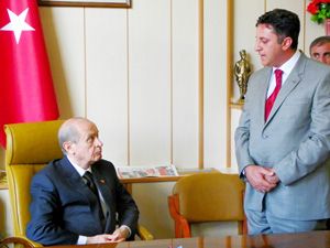 Bahçeli, Cihanbeyli Belediyesini ziyaret etti