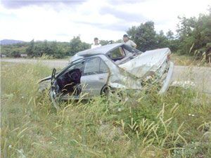 Beyşehir'de kaza: 1 ölü, 3 yaralı