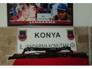 Usulsüz Üretilen Tüfeklere El Konuldu