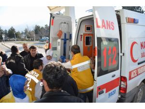 Başına Demir Düşen İşçi Ağır Yaralandı