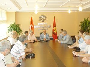 Bosnalı heyet Konya’yı ziyaret etti