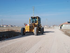 Karatay Belediyesi'nden kumlama çalışmaları