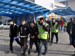 Hırsızlara şafak operasyonu: 12 gözaltı