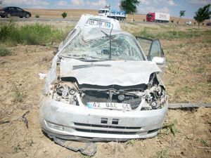 Yine Kulu Makası yine kaza: 2 yaralı