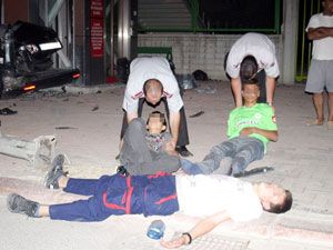 14 yaşındaki sürücü kuzenlerini gezdirirken kaza yaptı