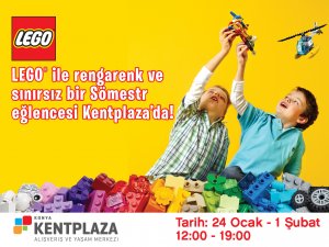 En eğlenceli sömestr Lego ile Kentplaza’da