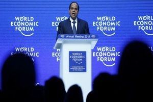 Abdulfettah Sisi Davos'ta dünyaya seslendi