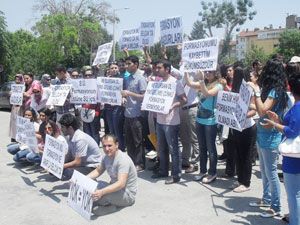 Üniversite öğrencileri formasyon eylemi yaptı