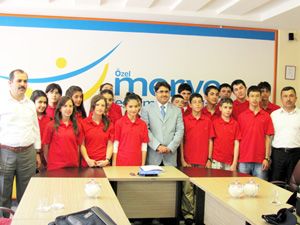 Merve öğrencileri SBS’ye damgasını vurdu