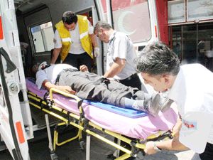 Karaman'da trafik kazası: 1 yaralı