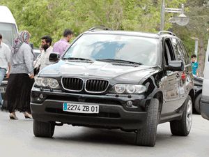 Gurbetçiler dizel arabayla  geliyor