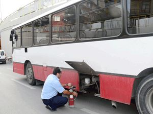 Otobüs faciası ucuz atlatıldı