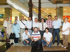 Kursun sonunda sergi açtılar