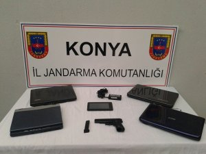 Cihanbeyli’de Ev Hırsızları Yakalandı