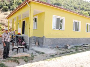 Şehit babasının ev hayali gerçekleşiyor